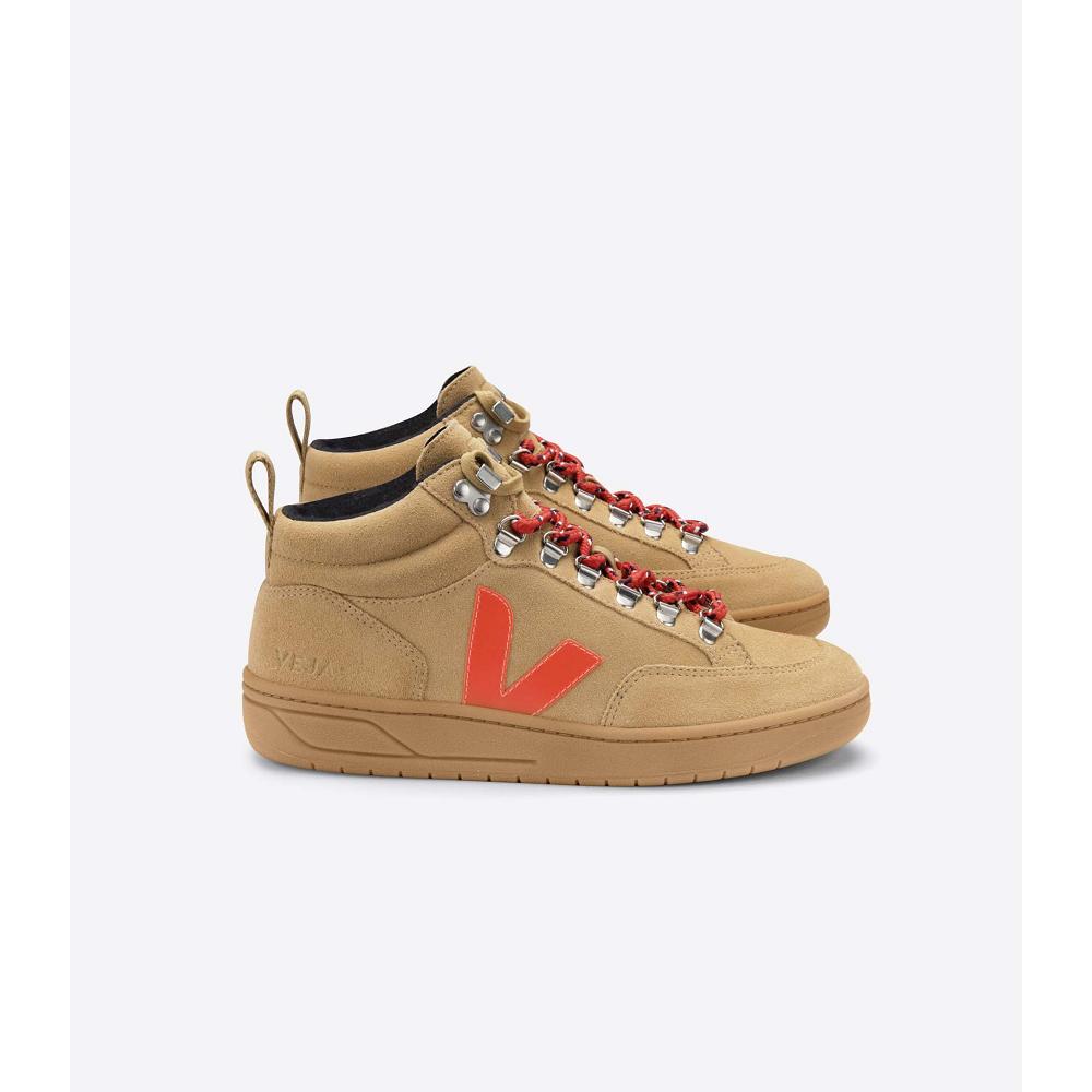 Veja RORAIMA SUEDE Hoog Dames Oranje | NL 362GSO